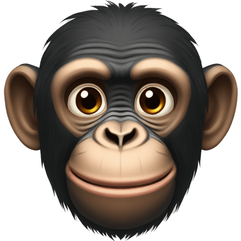 Chimpanse chita with gorilaman emoji