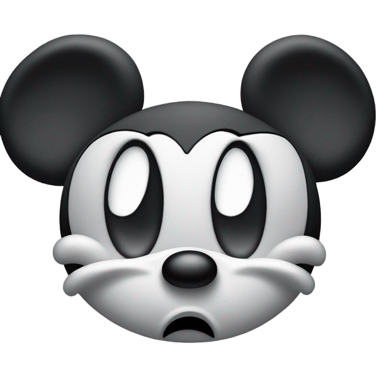 micky mouse triste emoji