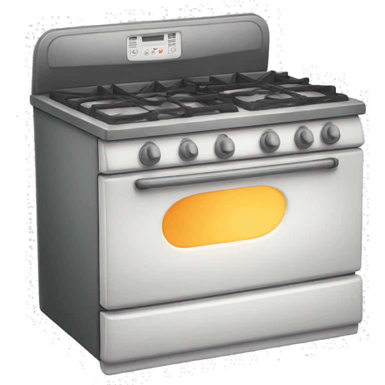 a white stove emoji