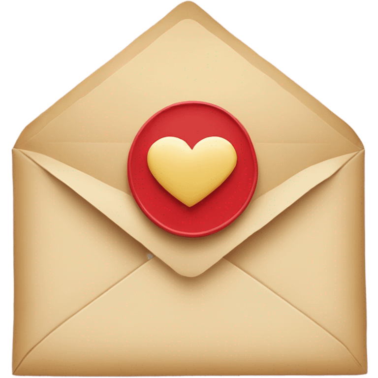 Envelope with heart emoji