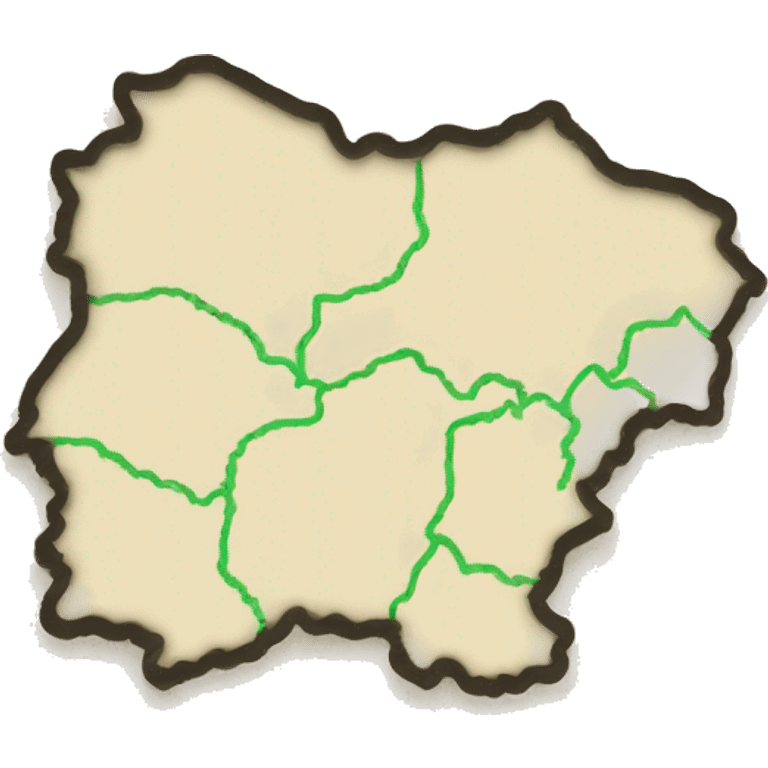 outline of the borders of Belarus emoji