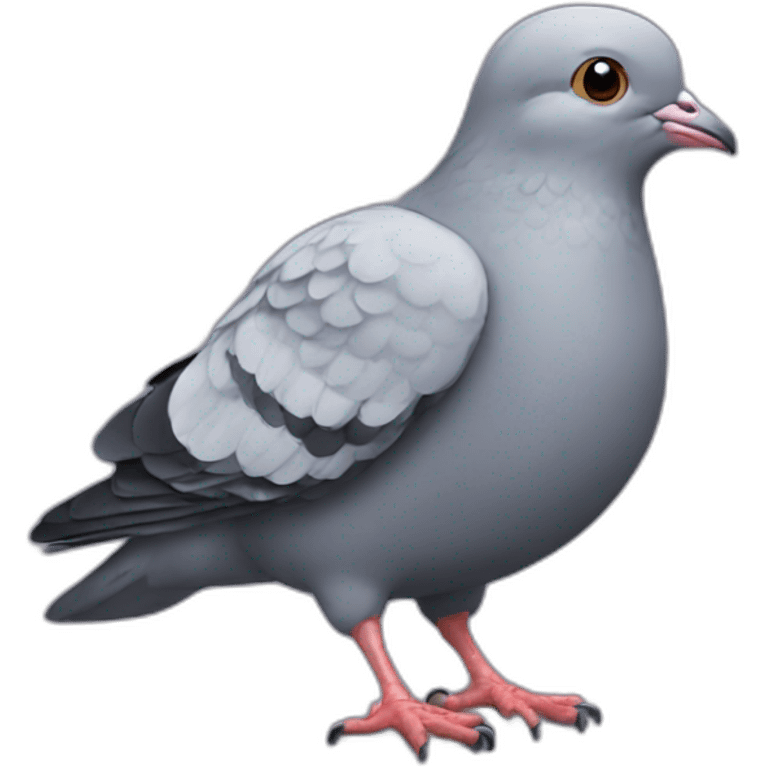 pigeon with cap emoji