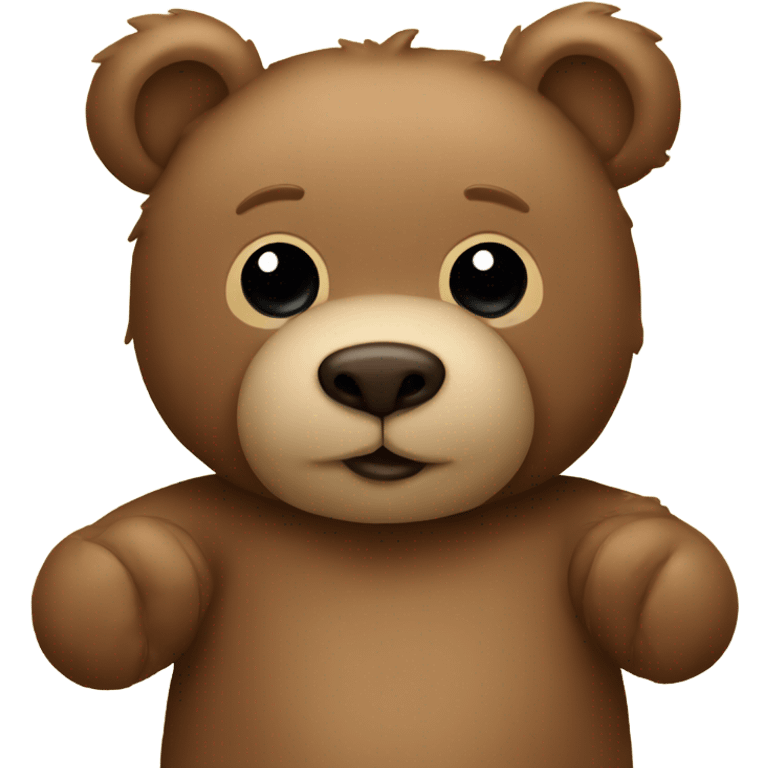 Teddy bear emoji