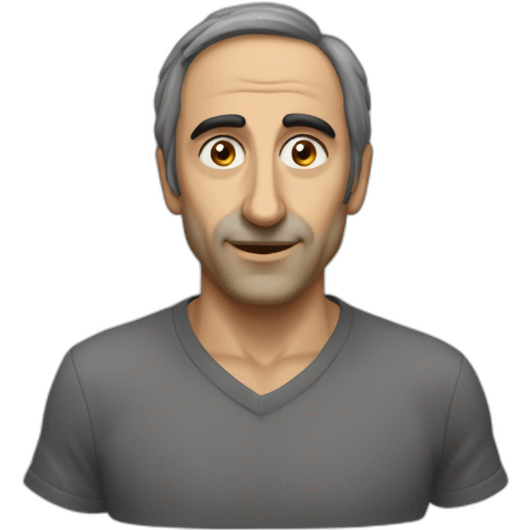 zemmour qui boit de la bierre emoji