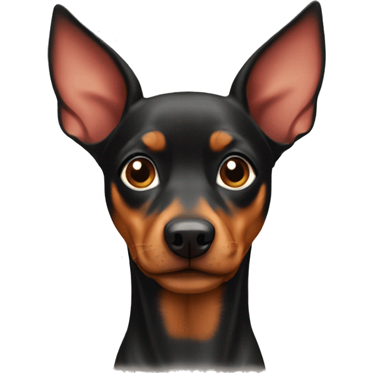 pinscher dog emoji