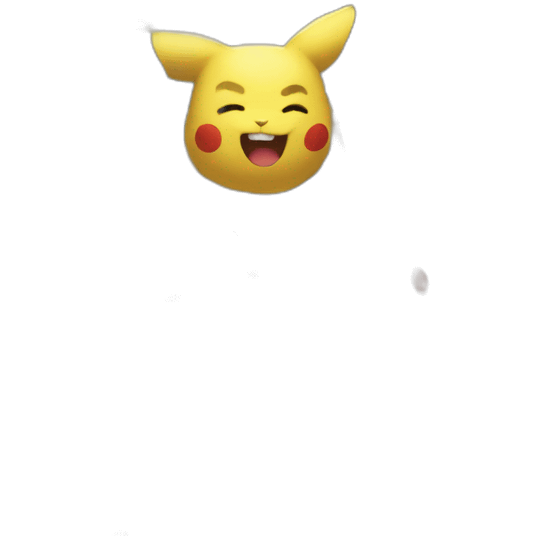 Sneezing Pikachu emoji