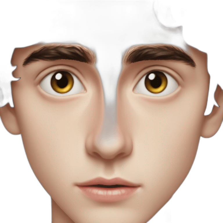 Timothee Chalamet Dune eyes looking left emoji