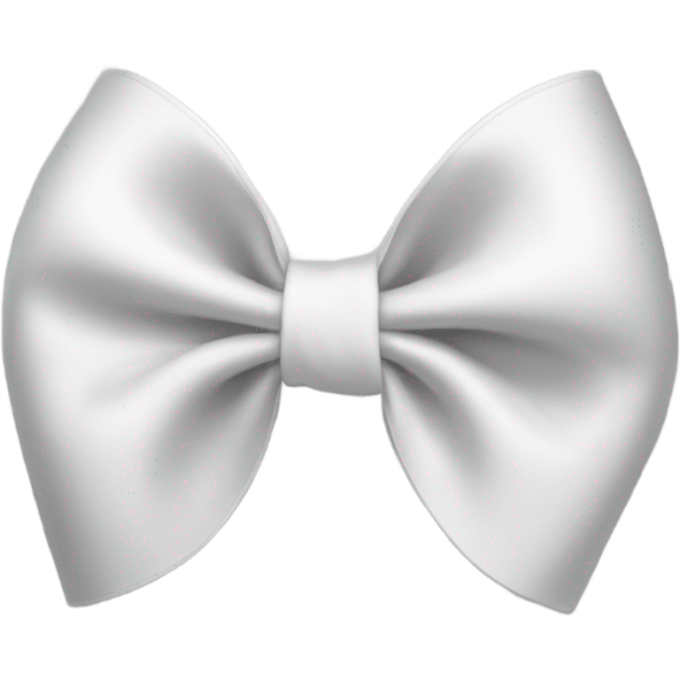 white bow emoji