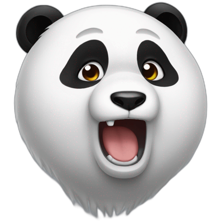 panda cry emoji