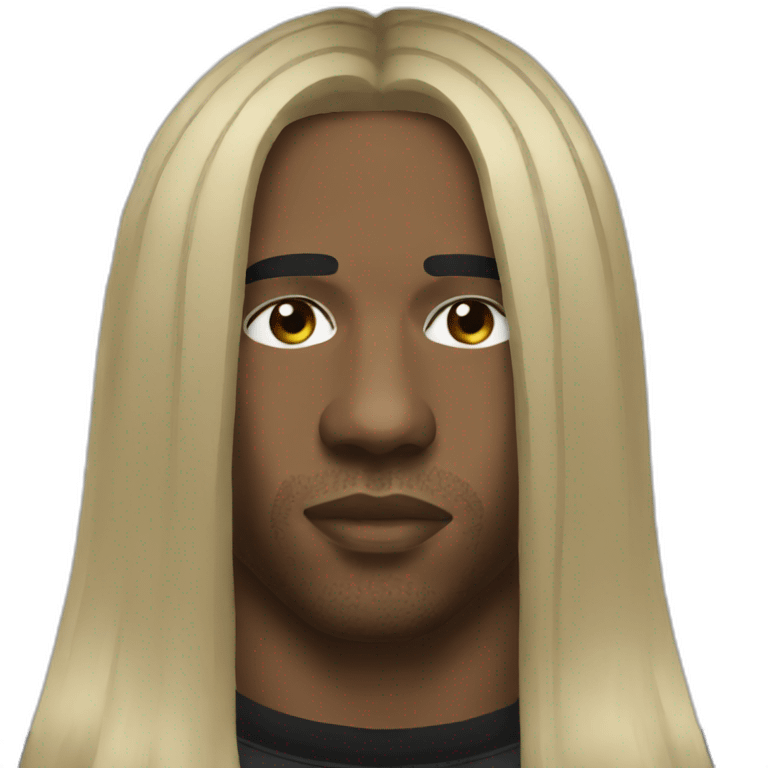 Travis scott long hair emoji