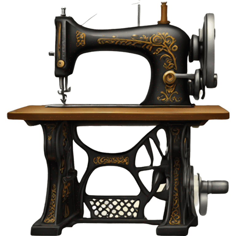 Old sewing machine emoji