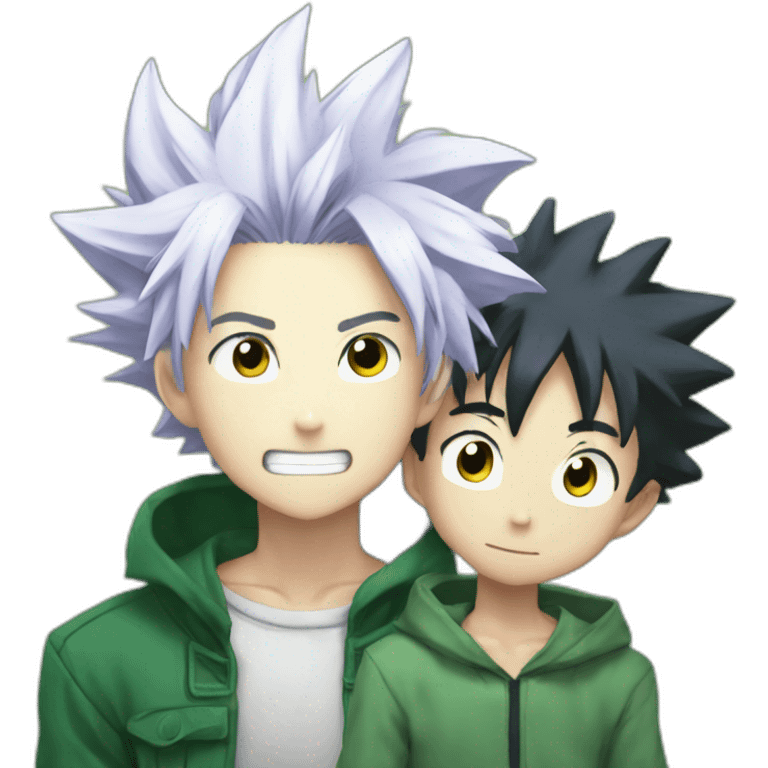 Killua with Gon emoji