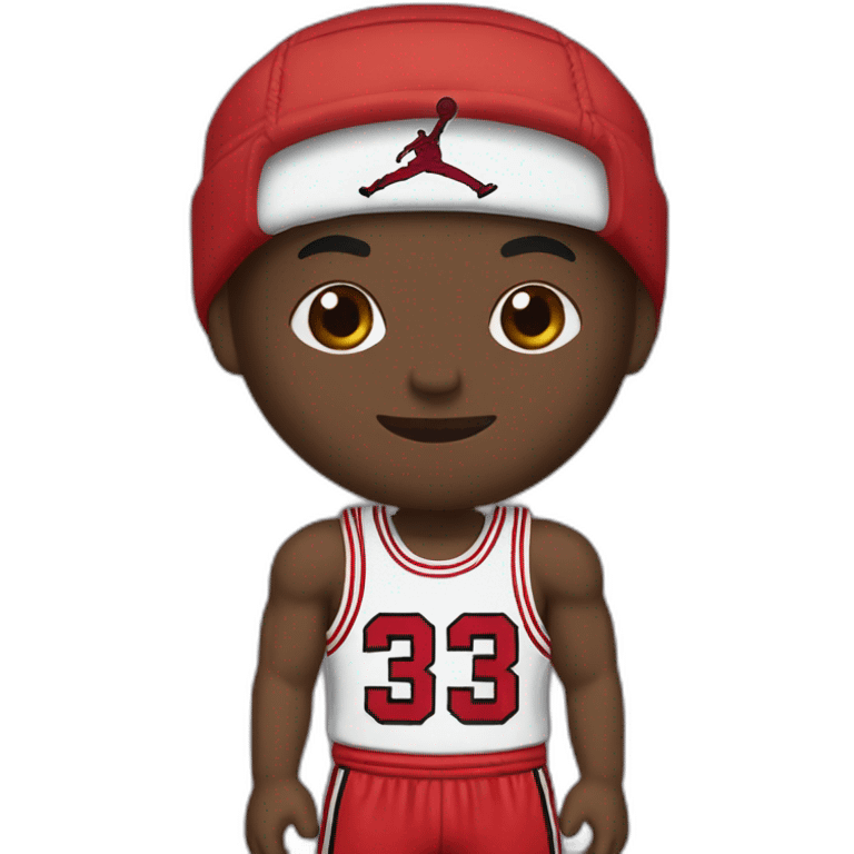 Michael Jordan volcando emoji