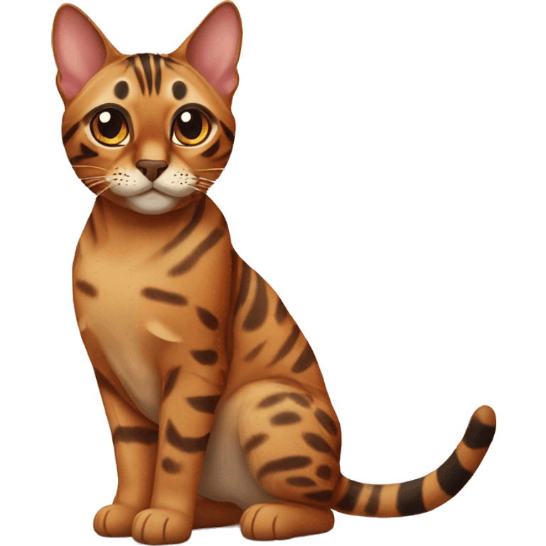 Bengal cat  emoji