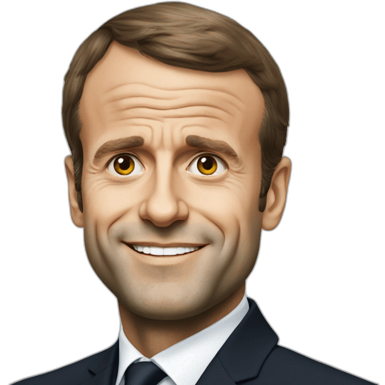 Emmanuel Macron emoji