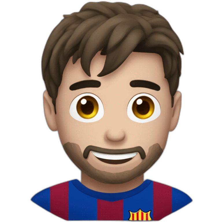 Messi is better than Ronaldo emoji