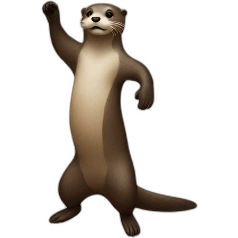 otter dancing emoji