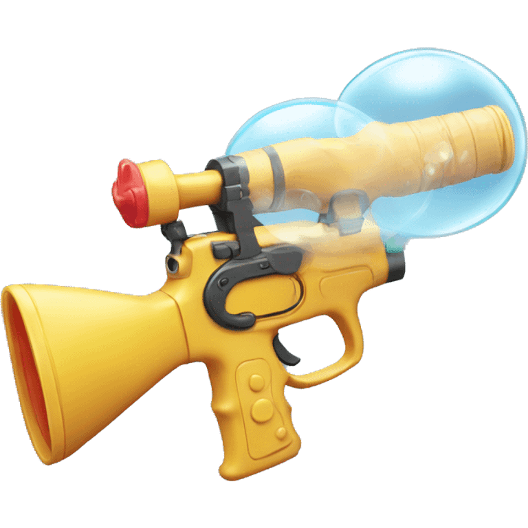 Bubble gun emoji