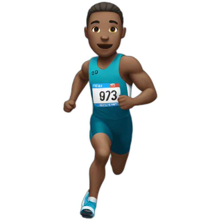 a sprinter  emoji