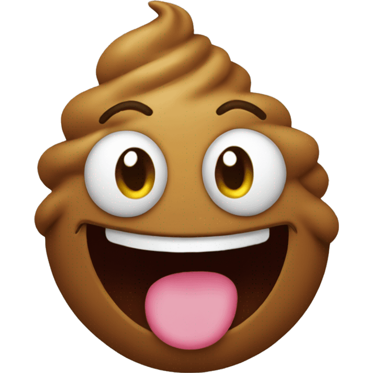 Laughing poop emoji emoji