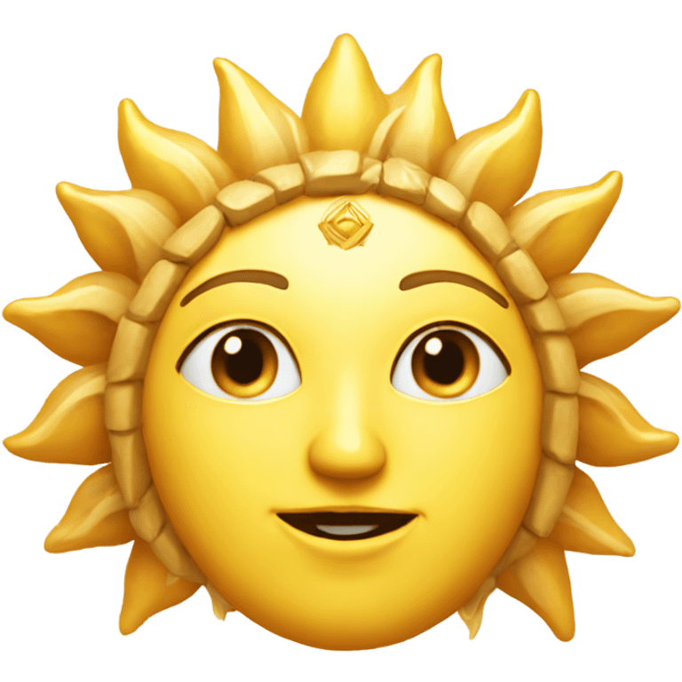  female sun god emoji