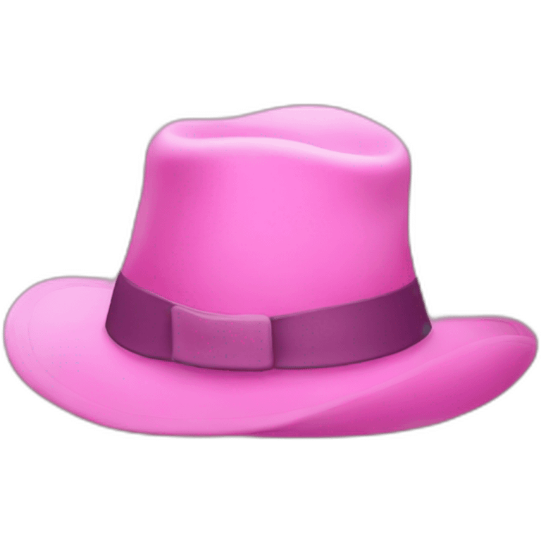 Pink Jewish hat emoji