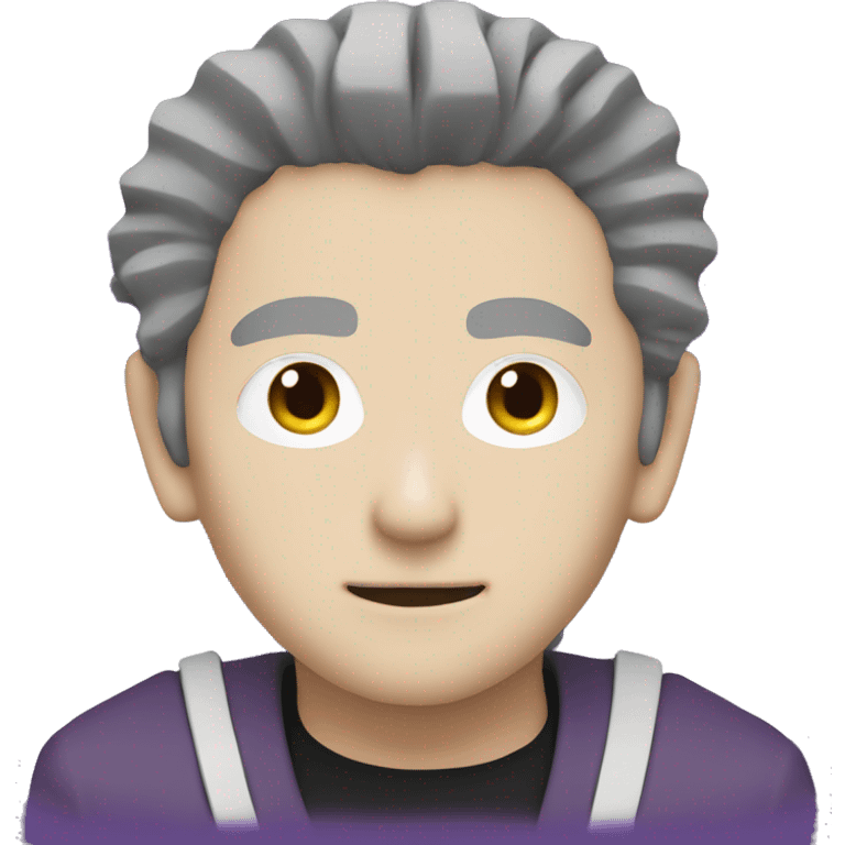 Satoru Gojo with Hollow Purple emoji