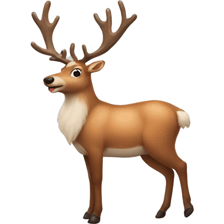 Reindeer emoji