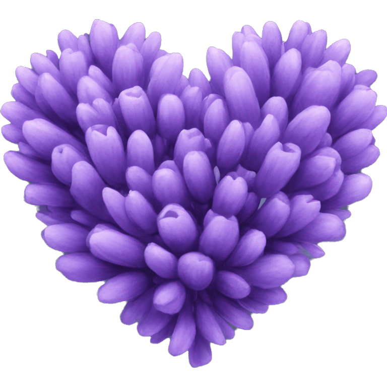 lavander heart emoji