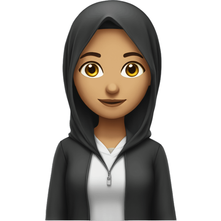 Arab-girl-school student emoji