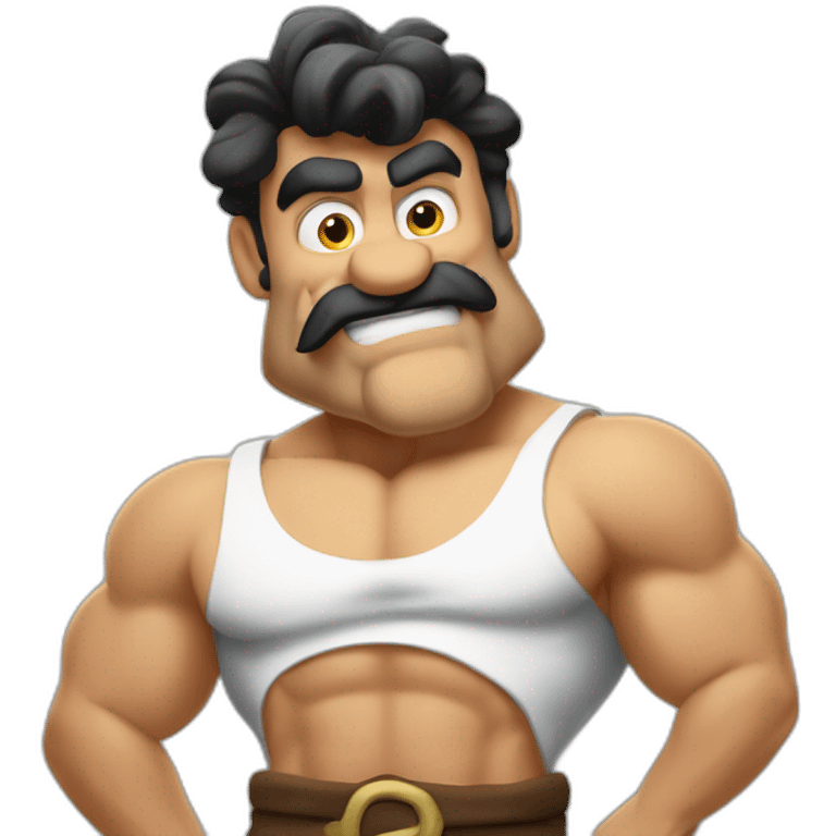 Astérix musclée emoji