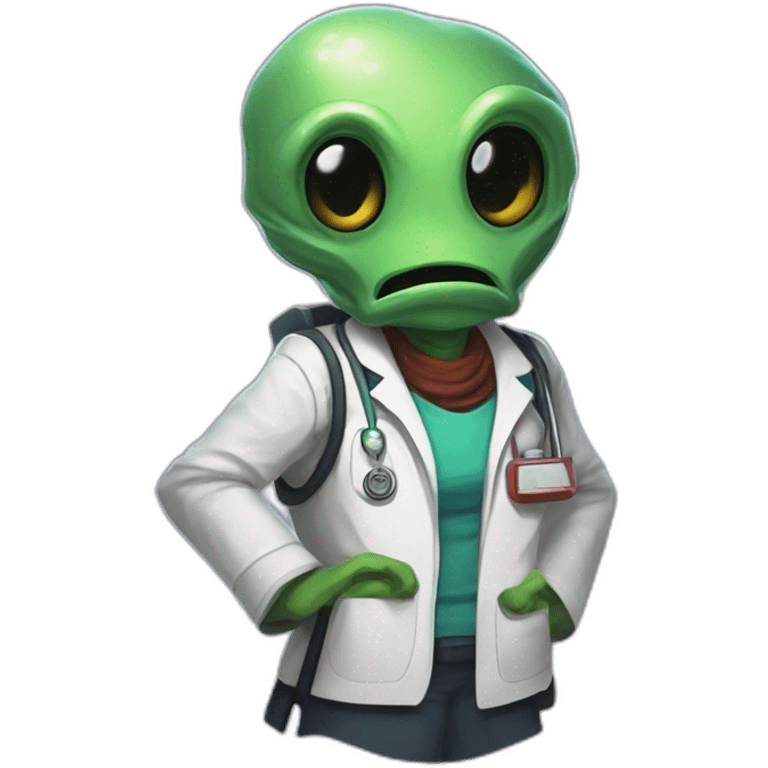 alien doctor scifi roguelike rpg style inspired by slay thee spire emoji