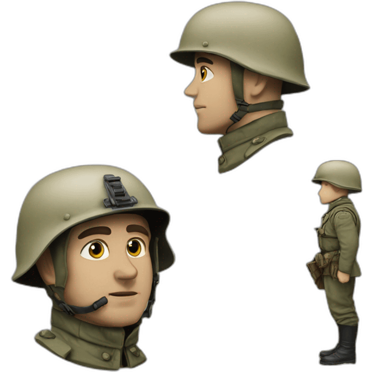 Soldat allemand 39-44 emoji