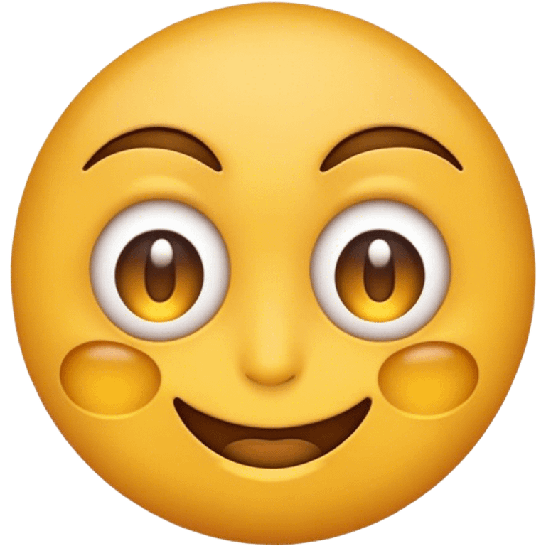 Yello emoji with one eye squinting  emoji