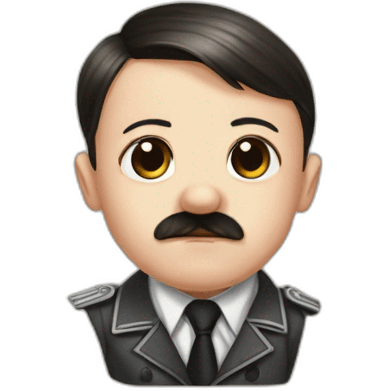 Adolf Hitler foetus cute emoji