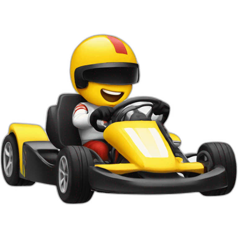 Karting emoji