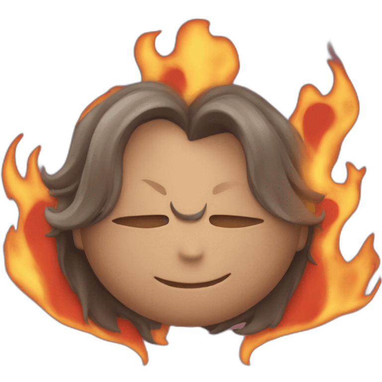 ios Fire heart emoji  emoji