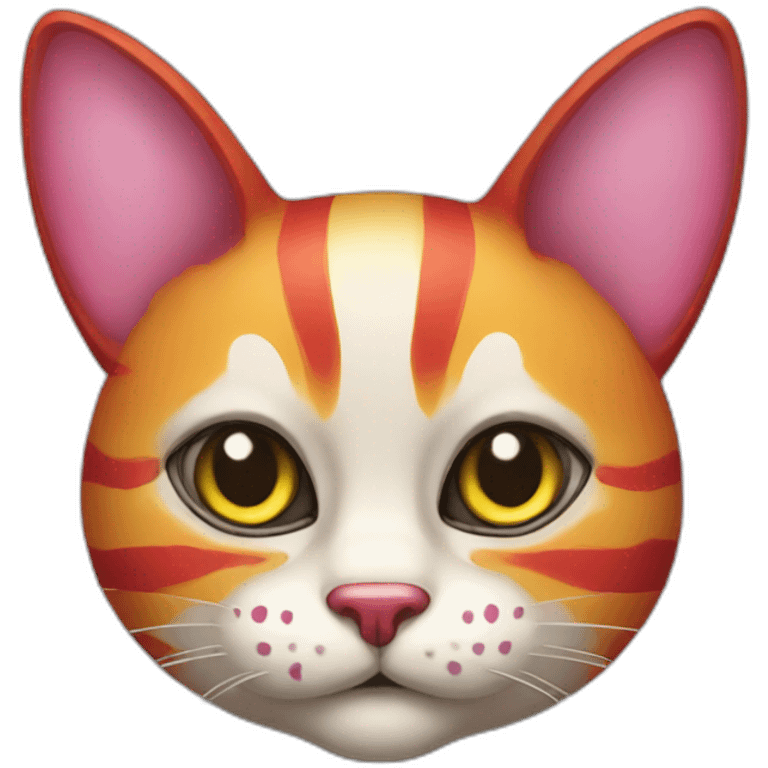 clown cat emoji