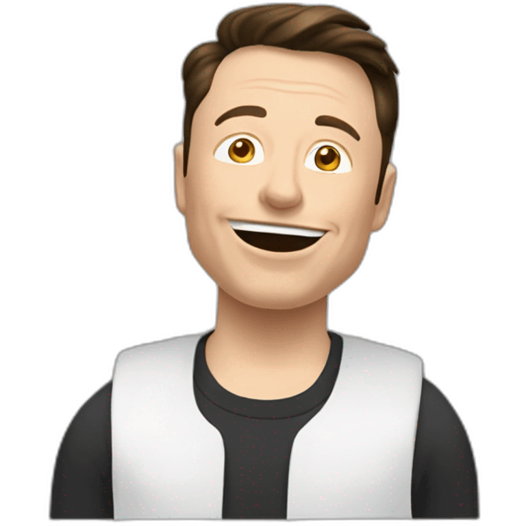 elon musk doing drugs, for educational purposes only, inclusiveness and positive, LGTBQ+ emoji