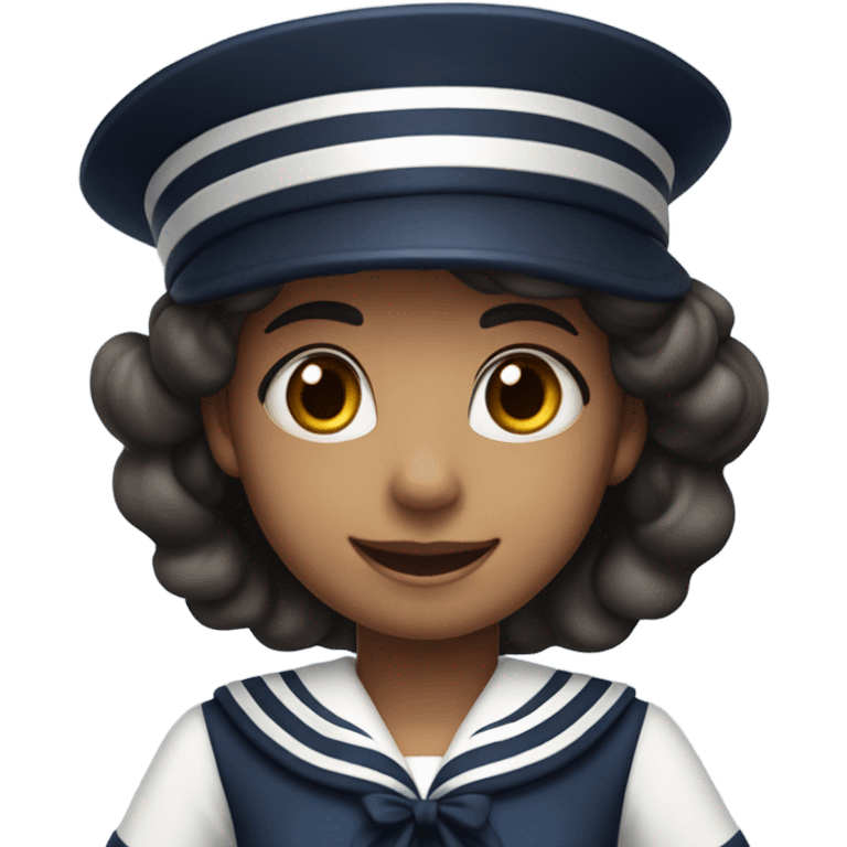 a girl sailor emoji