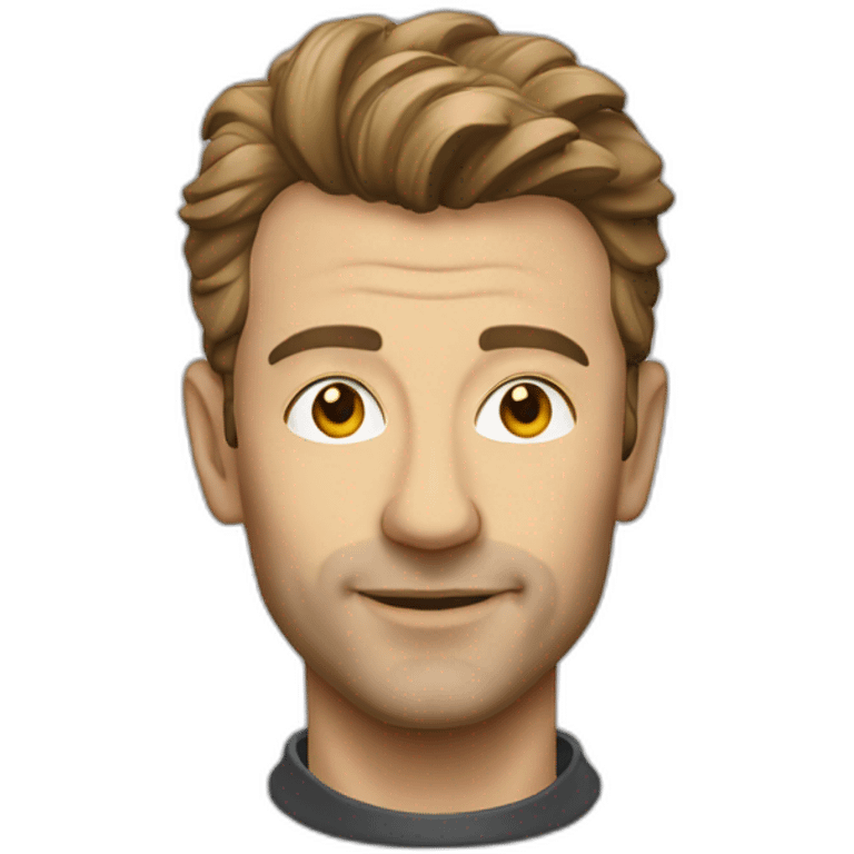 Yannick Jadot portrait emoji