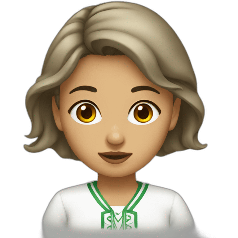 Algerian girl emoji