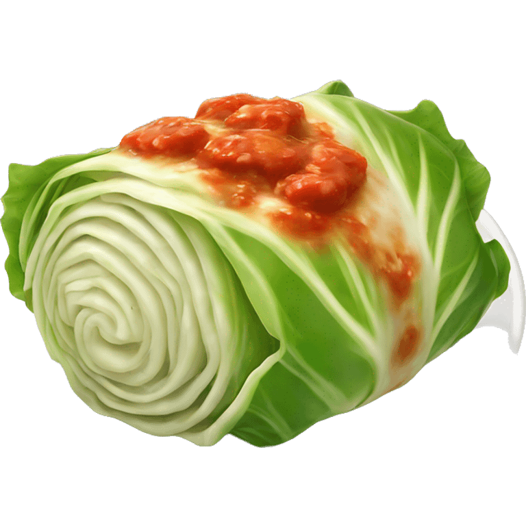 Cabbage rolls romanian style emoji