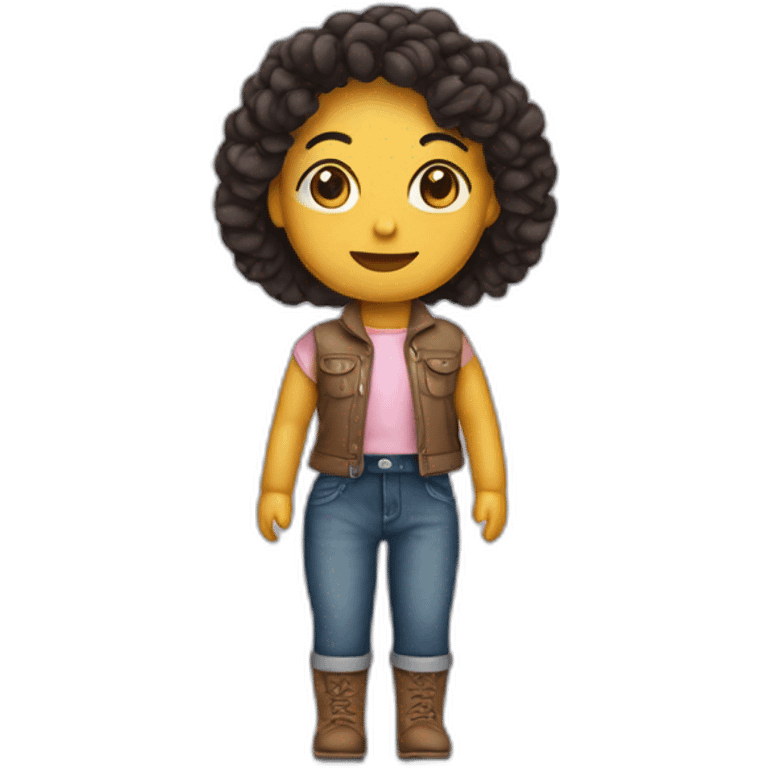 muñeca de tela emoji