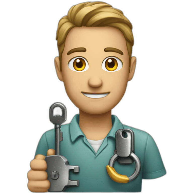 Locksmith emoji