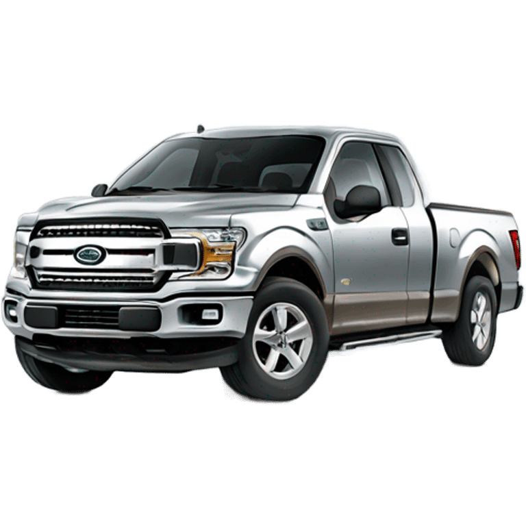 Silver f-150 emoji