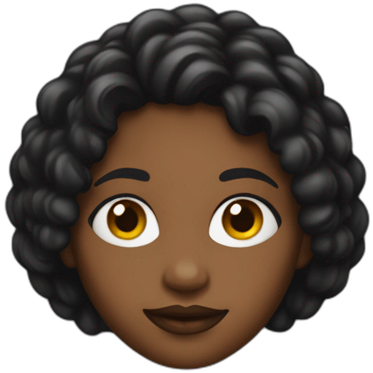 Femme noire  emoji