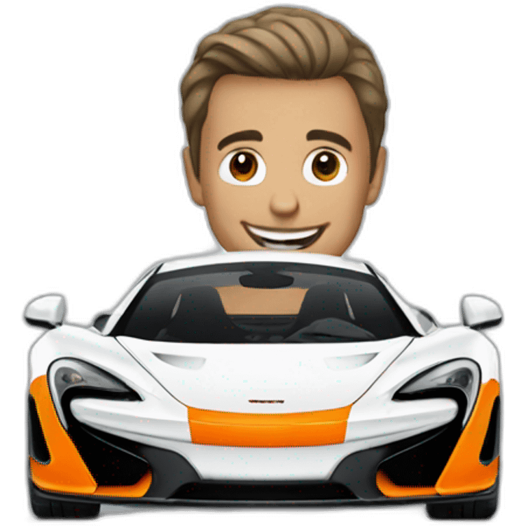 McLaren voiture emoji