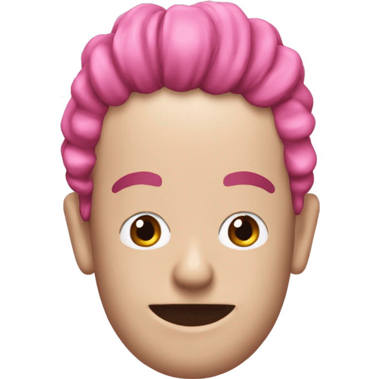 Pink nutcraker emoji