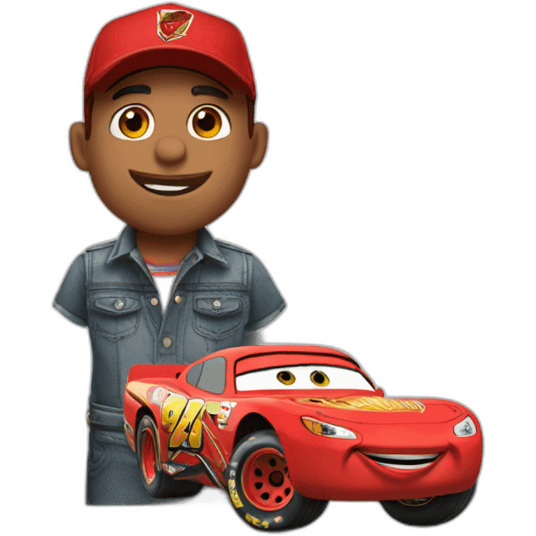 El rayo mcqueen  emoji